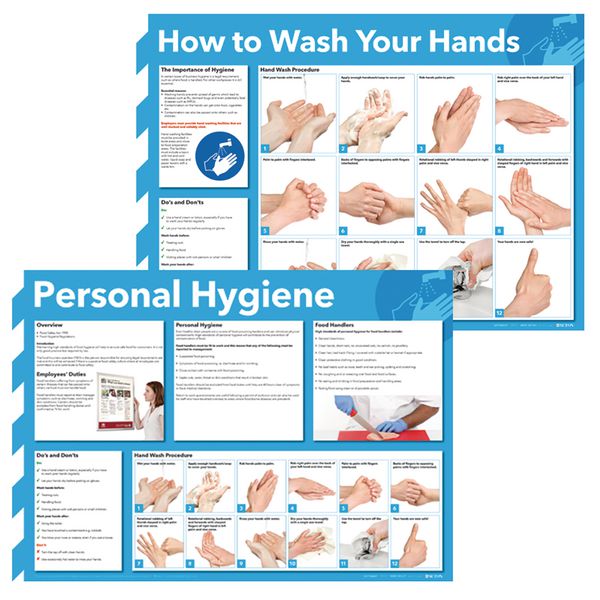 Assorted Hygiene Poster Multipacks