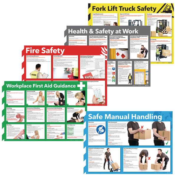 A2 Health and Safety Poster Multipacks
