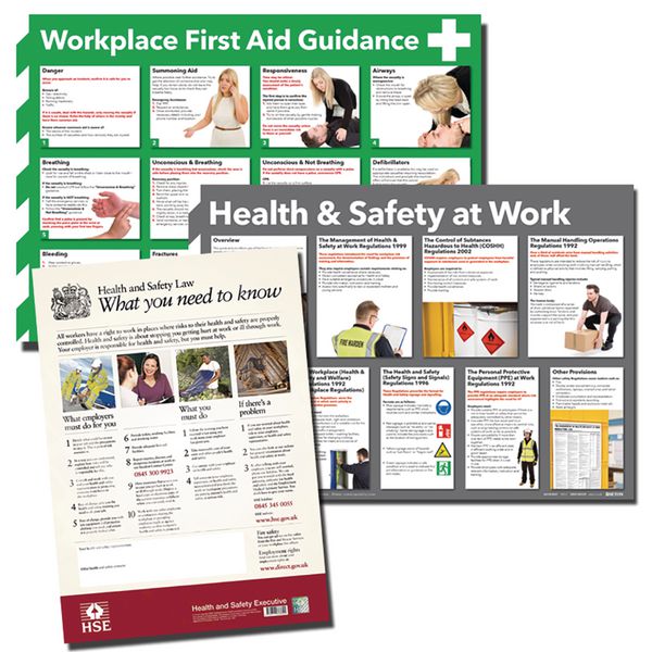 Workplace HSE Poster Multipack