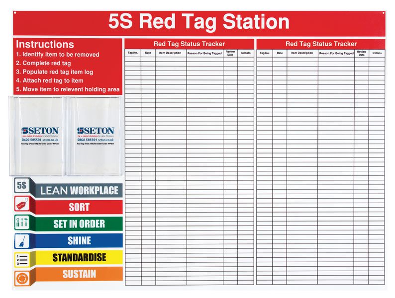 5S Red Tag Stations
