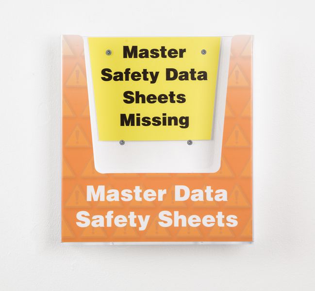 Master Safety Data Sheets Holder