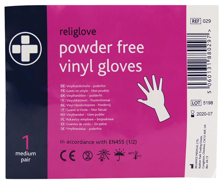 Vinyl Powder-Free Gloves