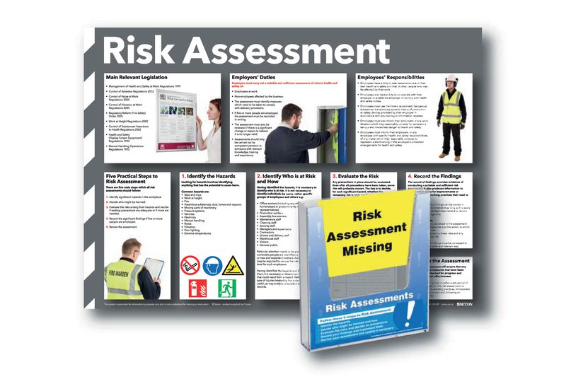 Risk Assessment Document Holder Kits