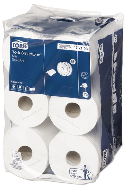 Tork® Smart One Mini Toilet Tissue Rolls