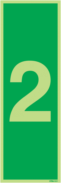 Xtra-Glo Number 2 Signs