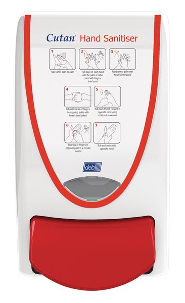 DEB 7 Circles Cutan® Sanitise Dispenser