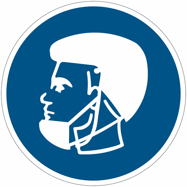 ToughWash - Wear Beard Mask Sign (Symbol)