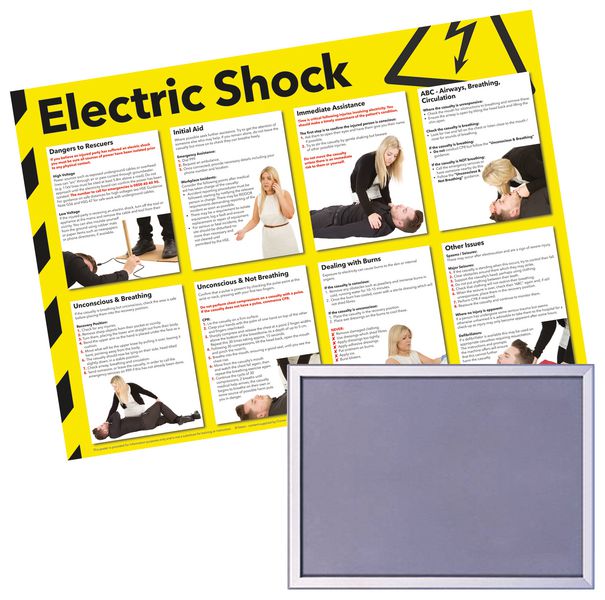 Snap Frame & Electrical Safety Poster Bundle Kits