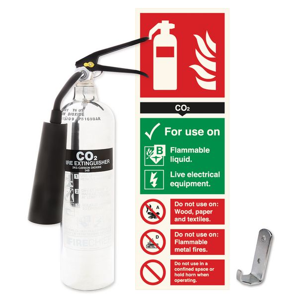 Aluminium Fire Extinguisher & Sign Kits