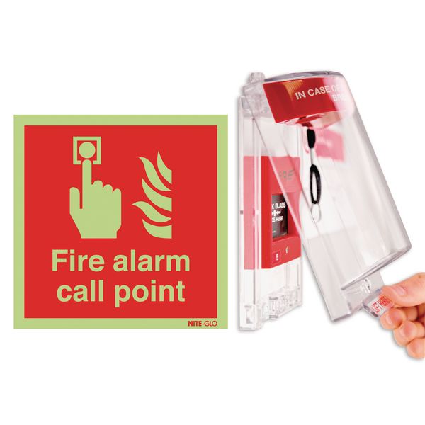 Alarmed Call Point Cover and Sign Kits