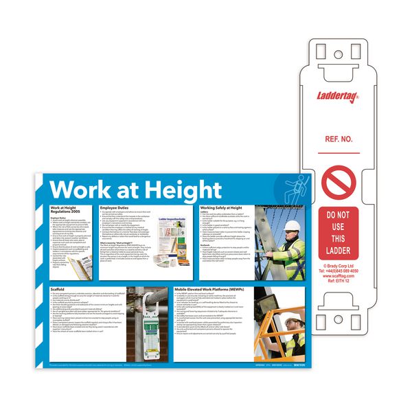 Laddertag & Work at Height Poster Kit