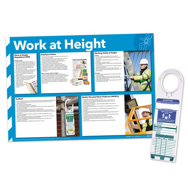 Towertag & Work at Height Poster Sign Kit