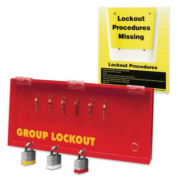 Group Lockout Centre & Procedure Holder Kits