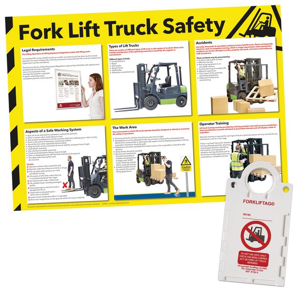 Forkliftag & Safety Poster Kit