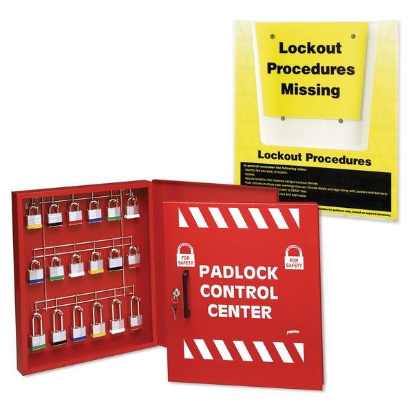 Padlock Control Cabinet & Procedure Holder Kit