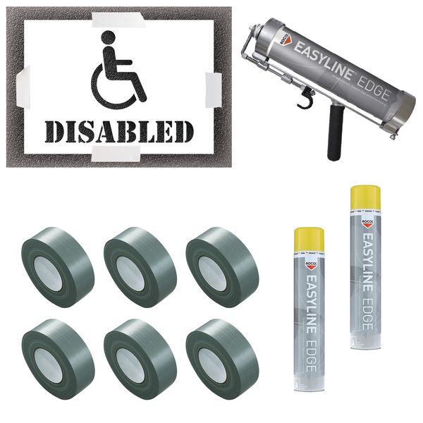 Disabled Stencil Kit