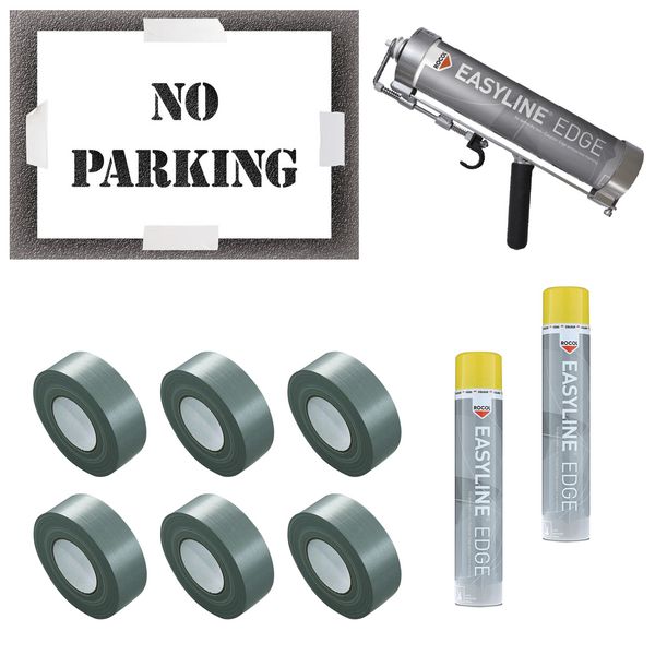 No Parking Stencil Kit