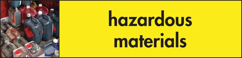 Hazardous Waste - WRAP Hazardous Waste Recycling Pictorial Signs