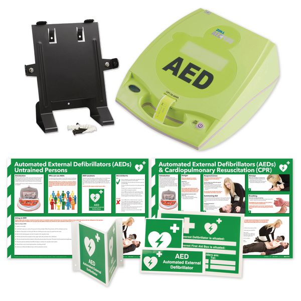 ZOLL AED Plus® Defibrillator & Signage AED Kits