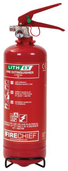 FireChief 2 Litre Lith-Ex Fire Extinguisher