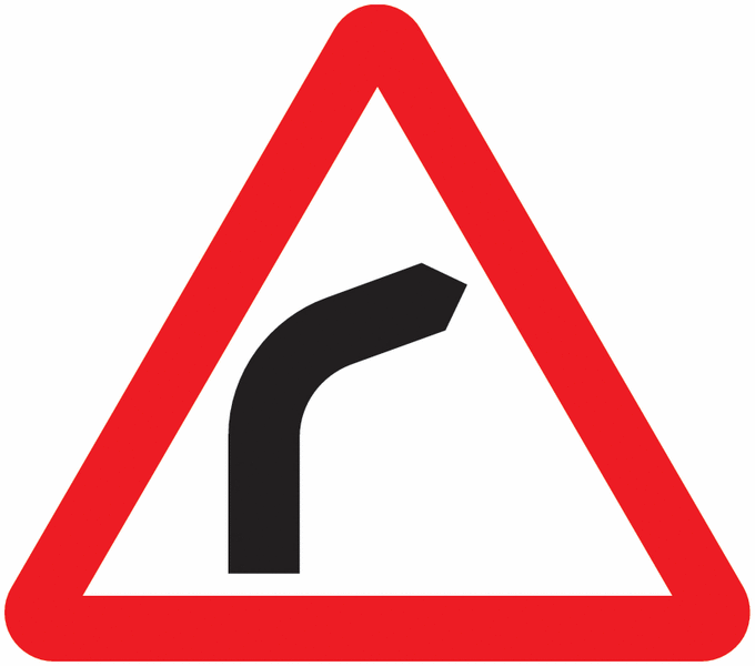 Traffic Signs - Right Hand Bend