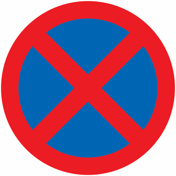 Road Traffic Signs - No Stopping