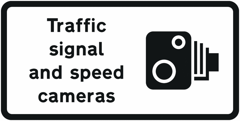 Road Traffic Signs - Traffic Signal and Speed Cameras