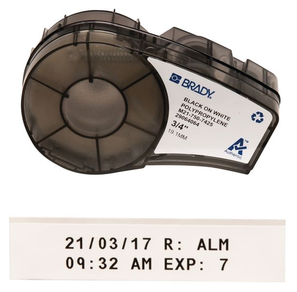 Brady Polypropylene labels for M210, M211 and BMP21
