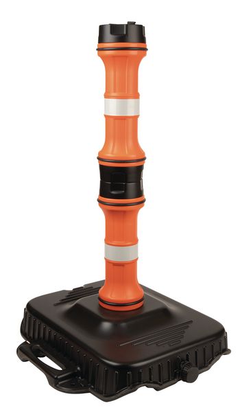 Post and Base Accessory for Seton EasyExtend Safety Barrier