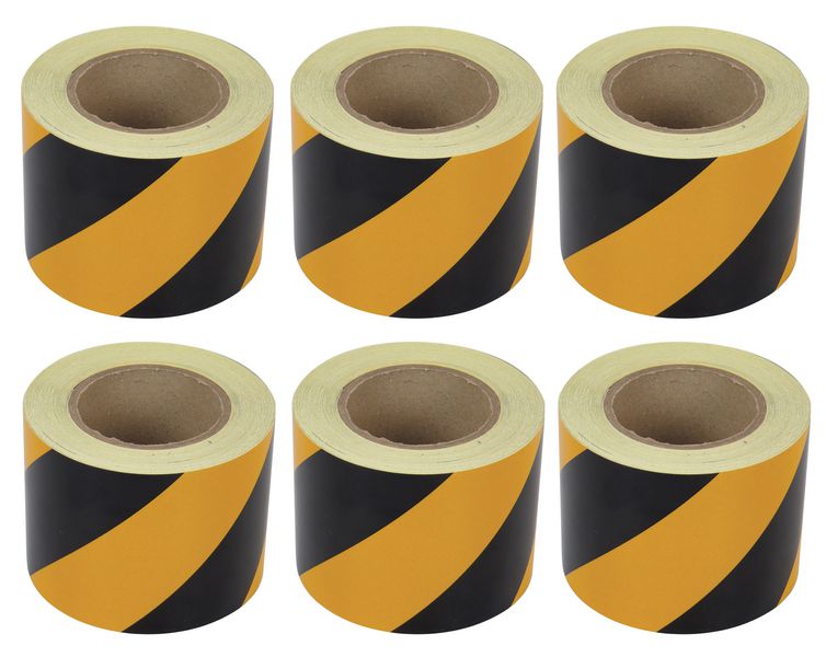 Aisle Marking Chevron Tape (6-Pack)