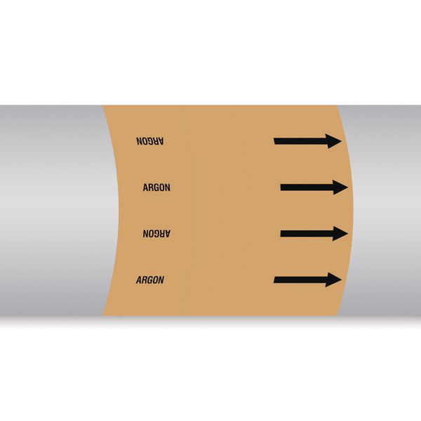 British Standard Pipe Marker- Argon