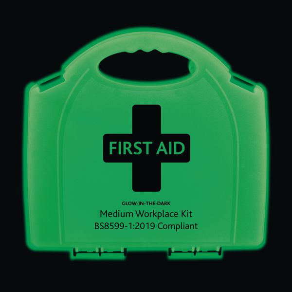 Photoluminescent Workplace First Aid Kits