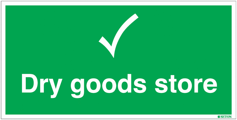 Dry Goods Store Sign
