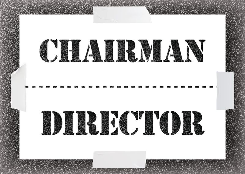 Reusable Stencil - Chairman/Director