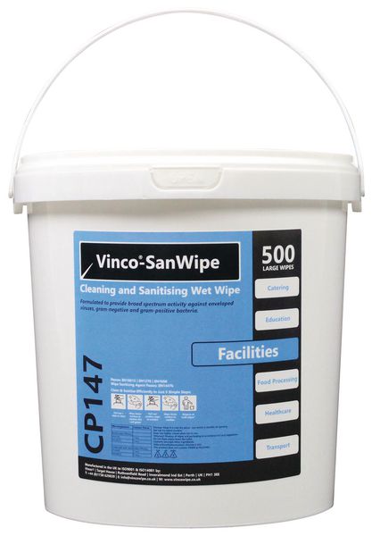 Vinco Sanitisation Wipes