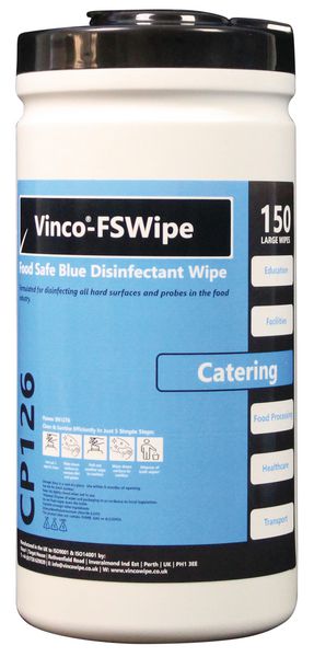 Vinco Disinfecting Catering Wipes