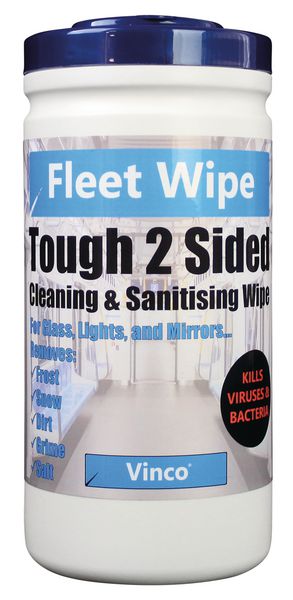 Vinco Fleet Wipe Cleaning & Sanitising Wipes