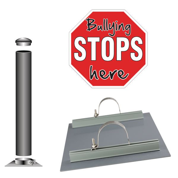 Bullying Stops Here - Sign Installation Kit