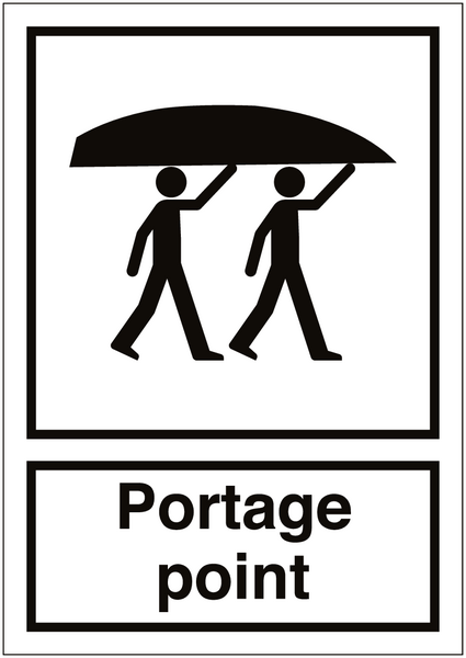 Portage Point Sign