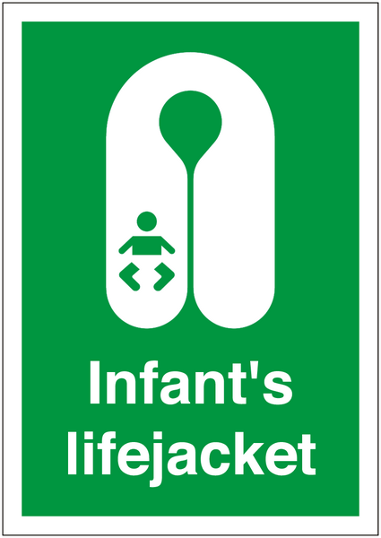 Infant Lifejacket Sign