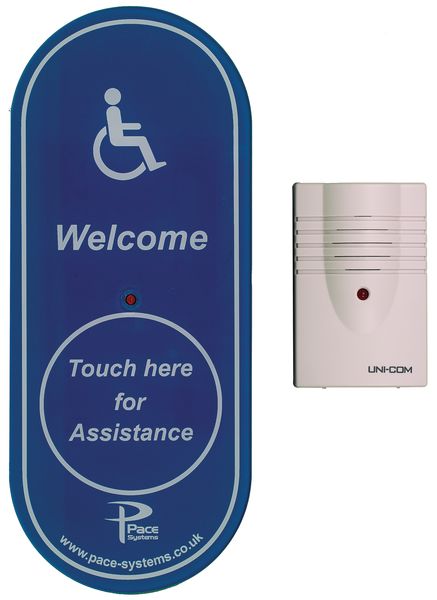 Touch Glass Wireless Alerter