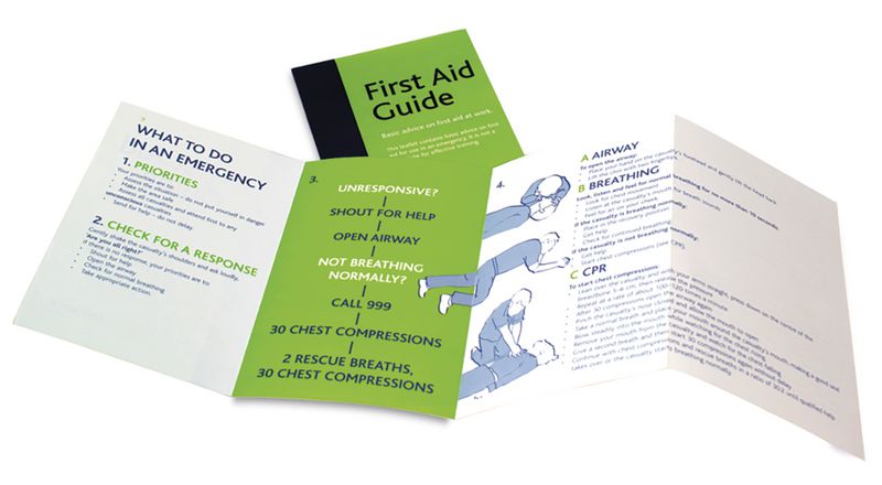 Reliance First Aid Guide Leaflet