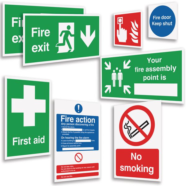 Office Safety Sign Starter Pack - Small