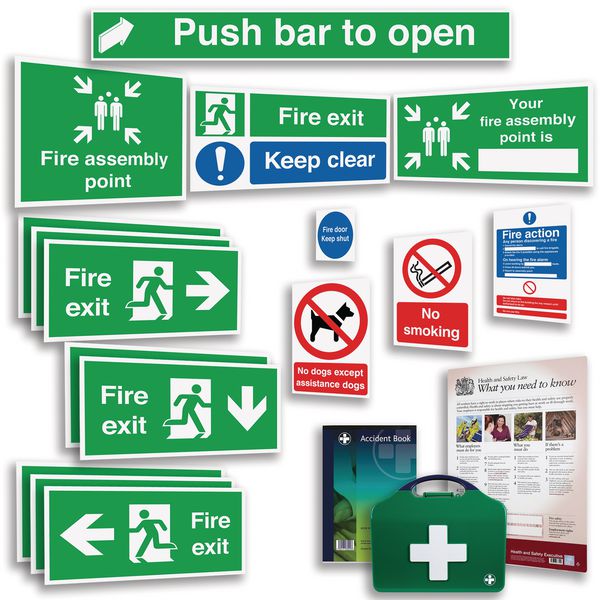 Retail Safety Sign Starter Pack - Small