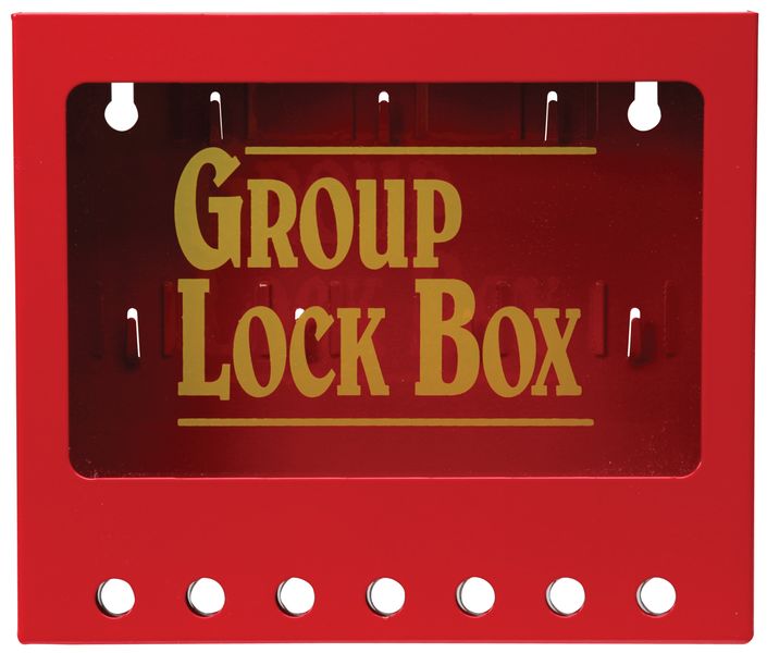 Wall Mounted Metal Group Lockout Box
