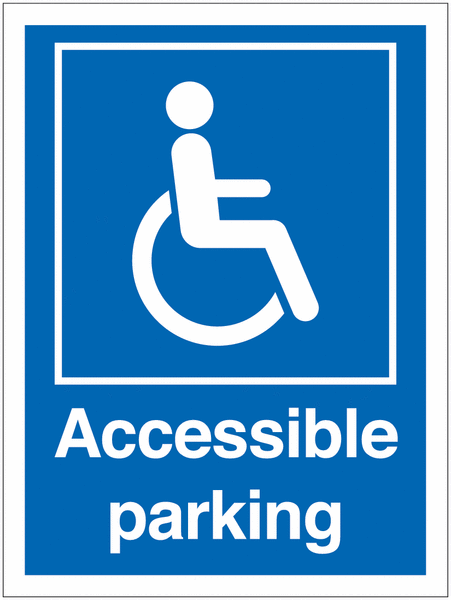 Disabled Parking Signs - Accessible Parking