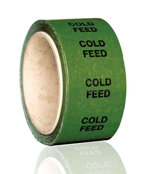 British Standard Pipeline Marking Tape - Cold Feed