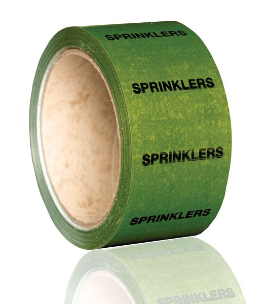 British Standard Pipeline Marking Tape - Sprinklers