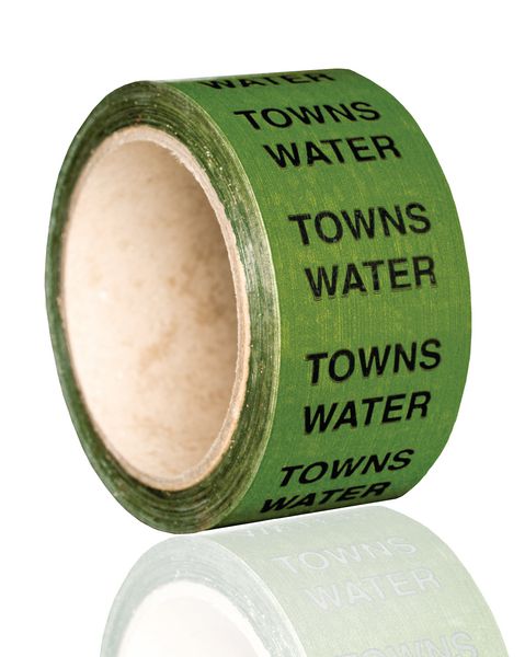 British Standard Pipeline Marking Tape - Towns Water