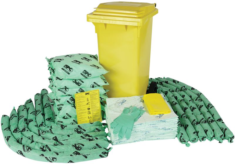 Brady SPC Chemical Mobile Wheeled Container Spill Kits
